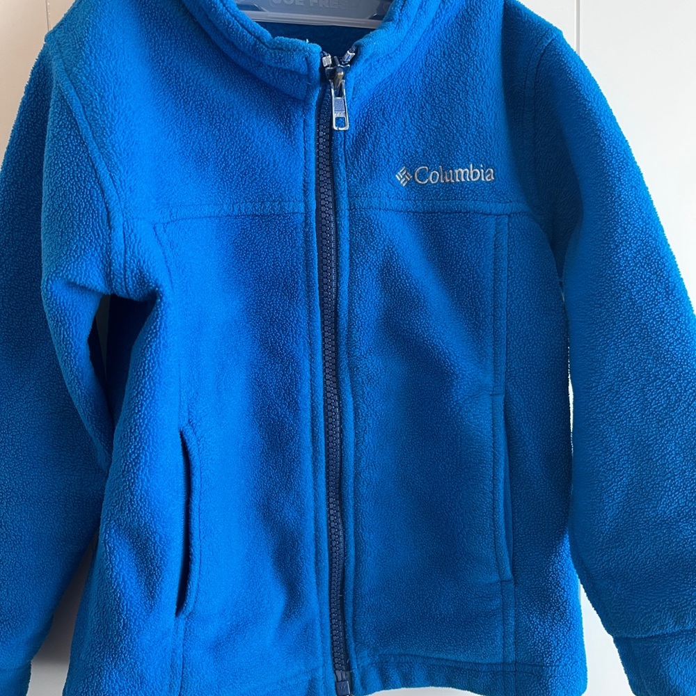 Columbia Vibrant Blue Fleece Jacket